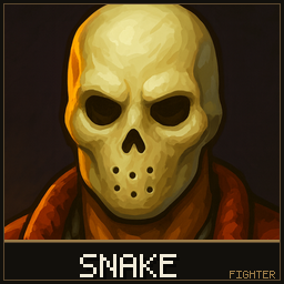 Snake portrait